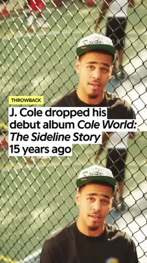 #jcole dropped his debut album 'cole world: the sideline story' 15 years ago that featured standout hit "work out." by @geniusverified with Original Sound by geniusverified