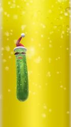 Preview for a Spotlight video that uses the Christmas Pickle Lens