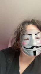 Preview for a Spotlight video that uses the Guy Fawkes Mask Lens