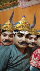 Preview for a Spotlight video that uses the Dussehra Ravana Lens