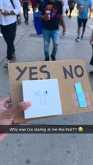 Spotlight content by a Snapchat user