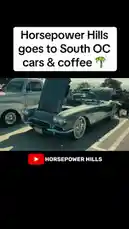 Join Horsepower Hills as they explore the vibrant South OC Cars & Coffee event! This energetic gathering showcases a stunning array of automotive culture, from gleaming vintage classics like a red 1957 Chevrolet Bel Air to modern supercars including a sleek Porsche 911 GT3 RS. See the crowd admiring meticulously restored vehicles under the California sun, capturing the essence of car enthusiast community and style. by @horsepwrhills with horsepwrhills by Original Sound