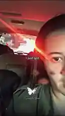 A young woman films her experience being pulled over by a police officer during the day. She speaks directly to the camera while inside her car, explaining why she was stopped. The officer approaches, asks for documents, and checks on her well-being before concluding the interaction. by @eirakoze64 with Original Sound by overtimefam