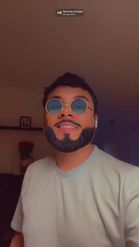 Preview for a Spotlight video that uses the Stylish Beard Lens