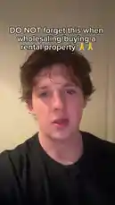 In this informative clip, investor Noah Cloud shares a crucial tip for anyone considering wholesaling or buying rental properties. He uses real estate listings to illustrate his point about balancing renovation costs with potential rent increases, providing valuable advice for aspiring real estate investors. by @cloud_ventures with cloud_ventures by Original Sound