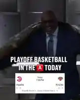Get ready for intense playoff action as the Atlanta Hawks face off against the New York Knicks in a pivotal Game 3. This video captures the electric atmosphere surrounding the matchup, highlighting the stakes and excitement of the series. by @atlhawks with Original Sound by atlhawks