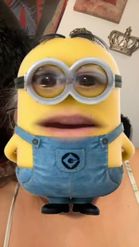 Preview for a Spotlight video that uses the minion face Lens