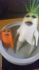 Preview for a Spotlight video that uses the vegetable bath Lens