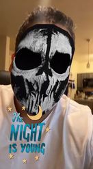 Preview for a Spotlight video that uses the Call of Duty Mask Lens