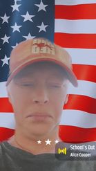 Preview for a Spotlight video that uses the American Flag Background Lens