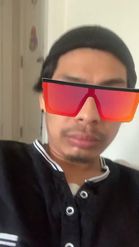 Preview for a Spotlight video that uses the orange glasses Lens