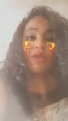 Preview for a Spotlight video that uses the Fire Cheeks Lens