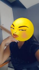 Preview for a Spotlight video that uses the Beauty Emoji Head Lens