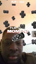 Preview for a Spotlight video that uses the FLIP THE MOMENT Lens