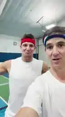 Gronk & Eli play pickleball 🔥 by @newyorkgiants with original sound