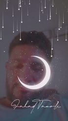 Preview for a Spotlight video that uses the Night Moon Stars Lens