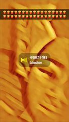 Preview for a Spotlight video that uses the Like French Fries Lens