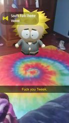 Preview for a Spotlight video that uses the Tweek South Park Lens