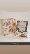 This video showcases beautifully designed floral gift bags and matching cards, perfect for special occasions. The elegant packaging features soft watercolor flowers and Arabic calligraphy, highlighting thoughtful presentation. Ideal for weddings, birthdays, or religious celebrations like Eid. by @r200an with original sound
