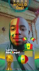 Preview for a Spotlight video that uses the Senegal-World Cup Lens