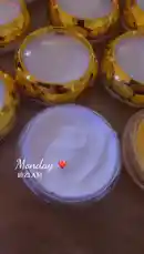 In this behind-the-scenes look, Semsema Herbal Beauty presents her new skincare line. She showcases a white cream and a yellow cream, explaining their benefits for brightening, evening skin tone, reducing discoloration, and providing deep hydration. The video highlights the texture and packaging of these new herbal products. by @semsemallc25 with Original Sound by semsemallc25