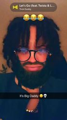 Preview for a Spotlight video that uses the Beard and Glasses Lens