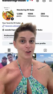 Wandering RV Babe (@wanderingrvbabe) Snapchat Stories, Spotlight & Lenses