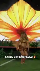 Karol G’s Halftime Show in Brazil 🤩 by @nfl with original sound