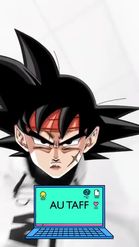 Preview for a Spotlight video that uses the Goku Face Lens