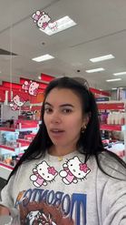Preview for a Spotlight video that uses the hello kitty float Lens