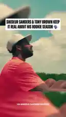 In a candid conversation, Shedeur Sanders and Tony Brown discuss the intense pressure faced by rookie NFL players. They share personal anecdotes about dealing with pre-season expectations and offer advice on how to maintain a winning mindset, emphasizing that only performance matters once you're in the starting lineup. by @nfl with Original Sound by nfl