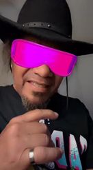 Preview for a Spotlight video that uses the ski goggles Lens