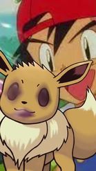 Preview for a Spotlight video that uses the eevee pokemon face Lens