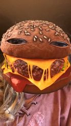 Preview for a Spotlight video that uses the Burger Talk Lens