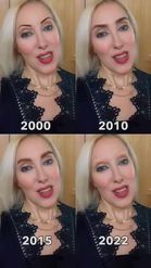Preview for a Spotlight video that uses the Eyebrow Evolution Lens