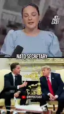From NY POSTcast: NATO Secretary General Mark Rutte flattered President Trump and claimed that European allies didn't snub Trump during the Iran war. by @nypostdynamic with Original Sound by nypostdynamic