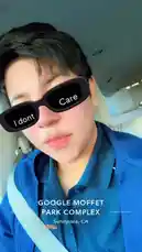tufavlatiino 님이 만든 Original Sound 포함 @tufavlatiino 님이 만든 This short clip features a person inside a car, providing a glimpse into their experience at the Google Moffett Park Complex in Sunnyvale, CA. The individual, wearing a blue shirt and a seatbelt, is seen speaking while seated in the driver's seat, suggesting they might be sharing a personal story or commentary related to the location.