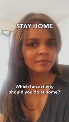 Preview for a Spotlight video that uses the Stay Home Activities Lens