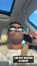 In a candid moment, Delly sits in his car, sunlight streaming through the sunroof, as he shares something personal into his phone. This unscripted scene captures a slice-of-life from his day. by @delwinbazilme with WTF GOIN (feat. 21 Savage) by Belly Gang Kushington, 21 Savage