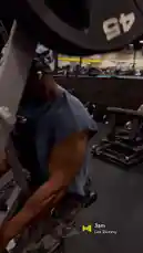 Watch Cole's early morning dedication as he powers through a back workout using a Smith machine loaded with 45-pound weights. The gym is bustling with activity, highlighting his focus and strength during this intense session. by @jcoleworld00 with 3am by Loe Shimmy