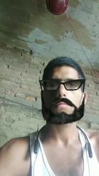 Preview for a Spotlight video that uses the Beard with glasses Lens