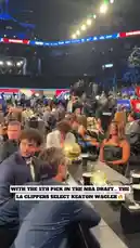 Witness the emotional rollercoaster of Keegan Murray on draft night. From the tense wait to the moment he was selected, the scene captures his heartfelt embraces with family and friends, showcasing the personal triumph behind the professional milestone. by @nba with Original Sound by nba