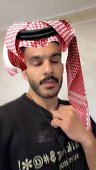 Preview for a Spotlight video that uses the  Saudi Shemagh Lens