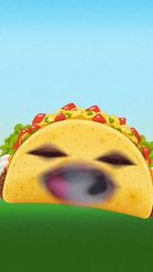 Preview for a Spotlight video that uses the Funny Taco Lens