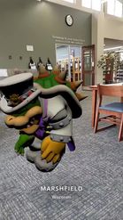 Preview for a Spotlight video that uses the Bowser Wedding Lens