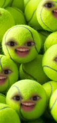 Preview for a Spotlight video that uses the Tennis Ball Lens