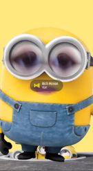Preview for a Spotlight video that uses the Bob Minions Lens