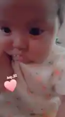 Witness Mia's charming early moments in this heartwarming clip. Watch her explore her surroundings with curious eyes and playful gestures, capturing the essence of a baby's world. by @alonamia22 with Original Sound by alonamia22