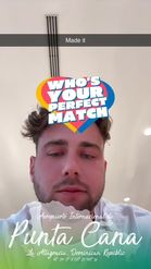 Preview for a Spotlight video that uses the Who's Your Match Lens