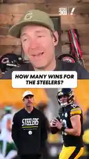 In this Yahoo Sports segment, analysts discuss the Pittsburgh Steelers' upcoming season and their projected win total. They express skepticism about the team's offensive performance, citing concerns over quarterback play and referencing Aaron Rodgers' poor playoff statistics since 2013. The conversation highlights Rodgers' struggles with success rate per snap and EPA per dropback, suggesting his performance may not improve with age. by @yahoosports with Original Sound by yahoosports